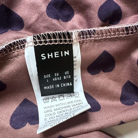 Juniors SHEIN heart tie cropped tops 2-pack size large Rue - Picture 7 of 7